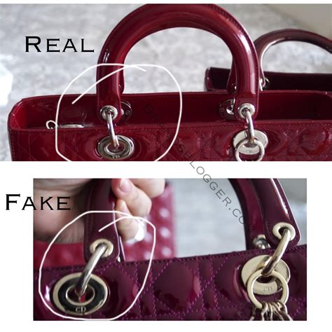 how to spot fake lady dior bag|dior bag authenticity check.